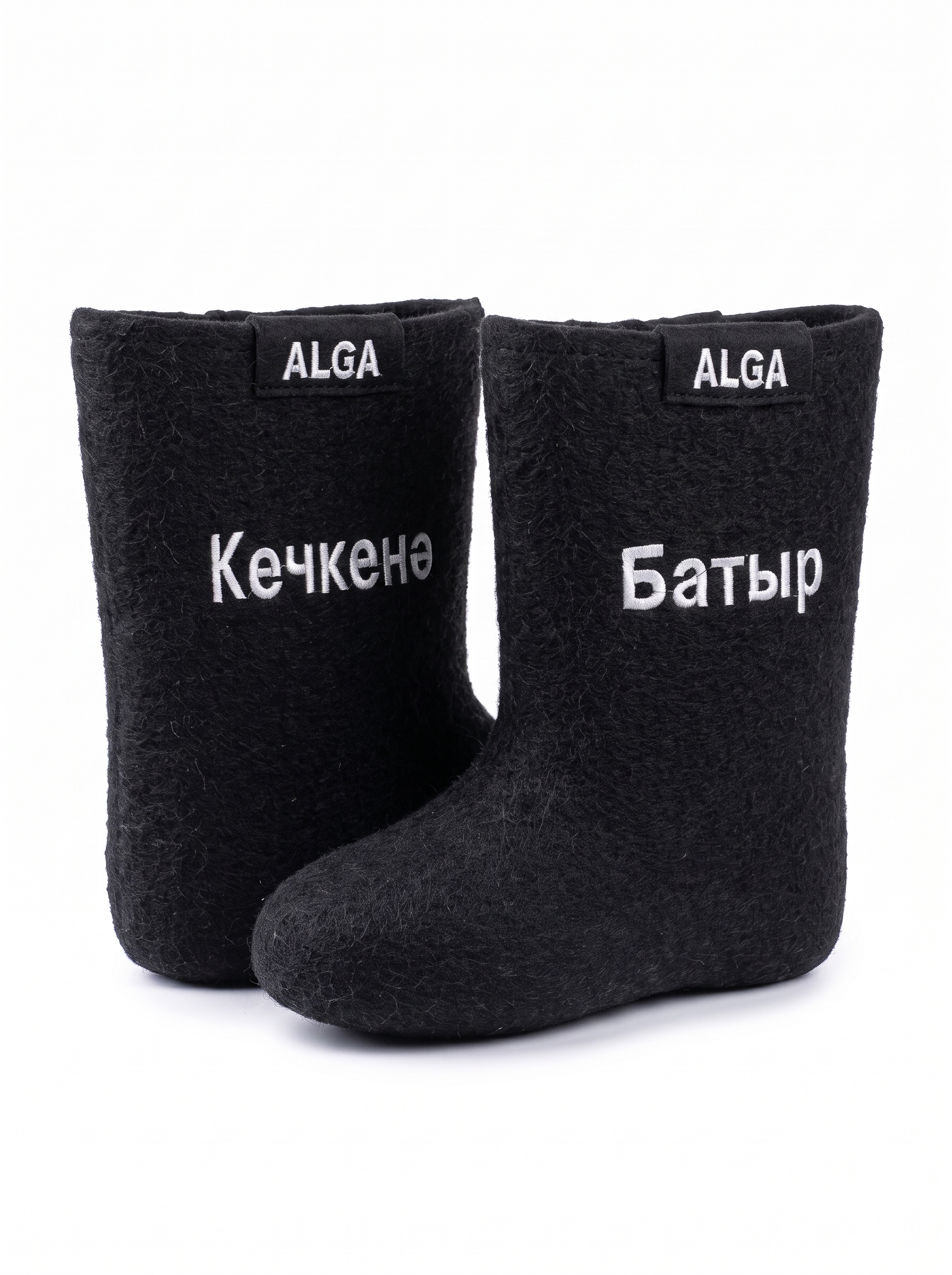 Детские валенки «Кечкенә батыр» чёрные