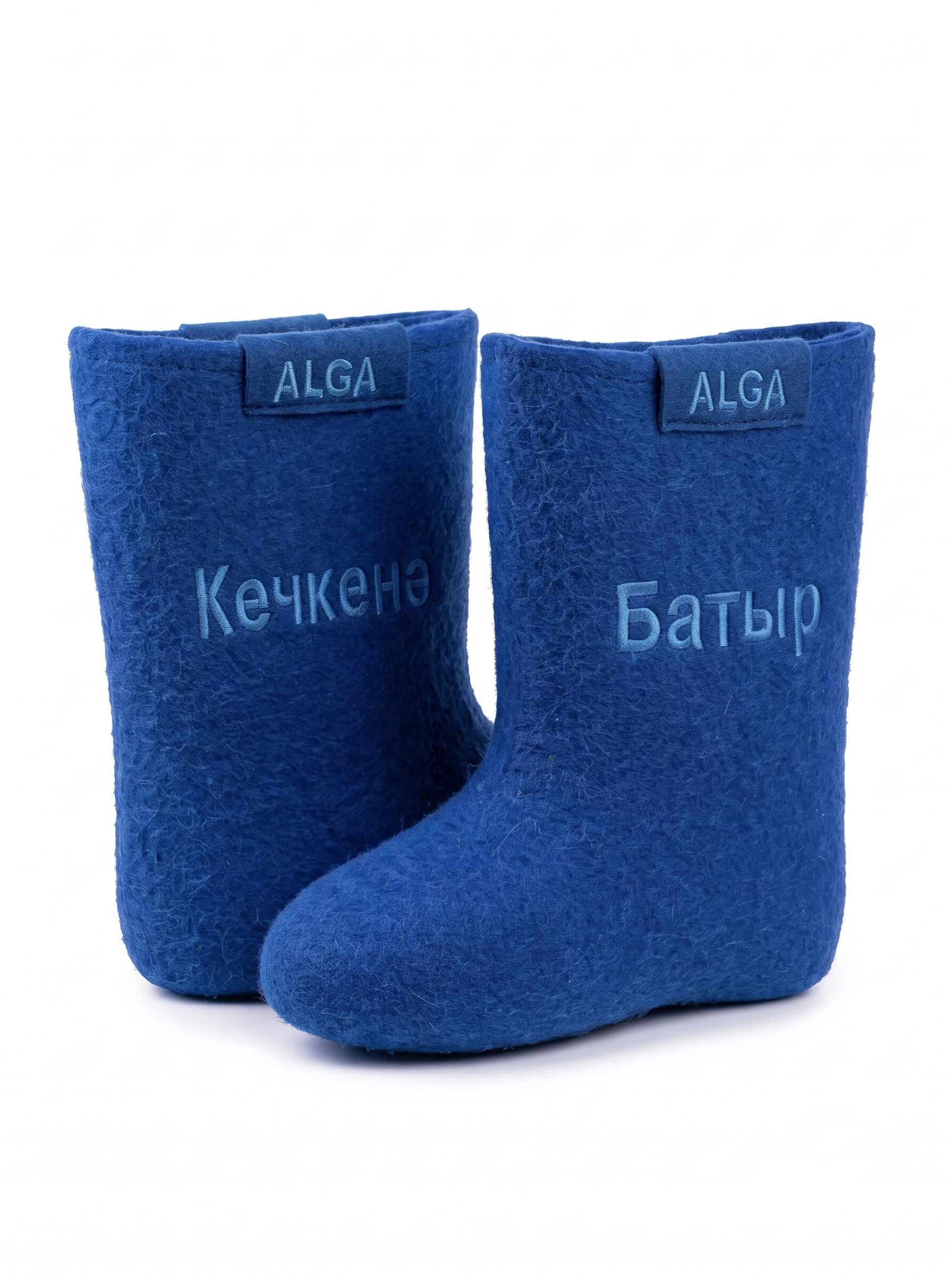 Детские валенки «Кечкенә батыр» синие